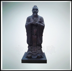 孔子銅雕