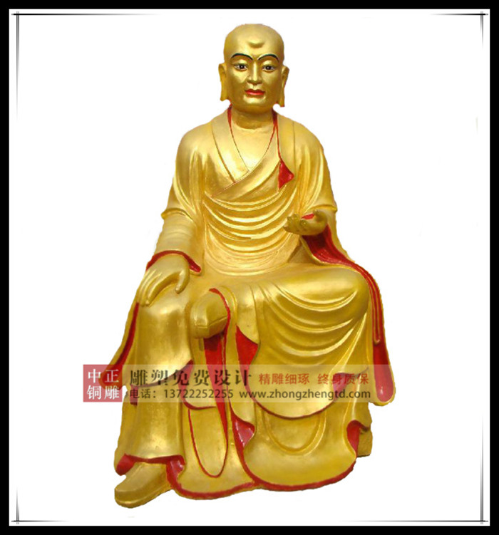 十八羅漢銅佛像