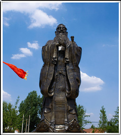3米廣場(chǎng)孔子銅像