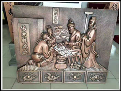 張仲景鍛銅雕塑