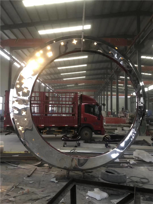 不銹鋼城市雕塑圖片