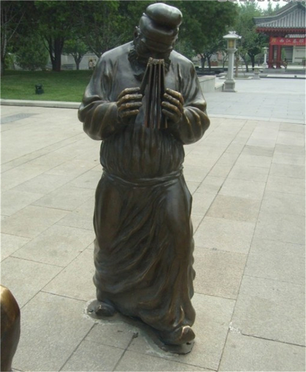 唐縣步行街雕塑