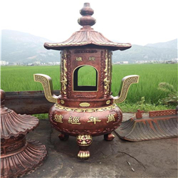 鑄鐵祠堂香爐定制