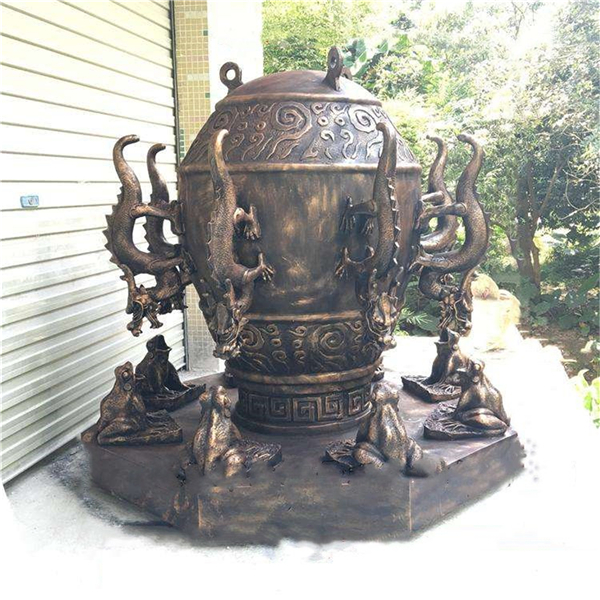 定制地動(dòng)儀雕塑