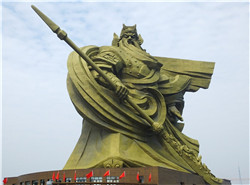 大型關公銅雕塑