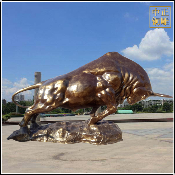 大型銅牛雕塑制作