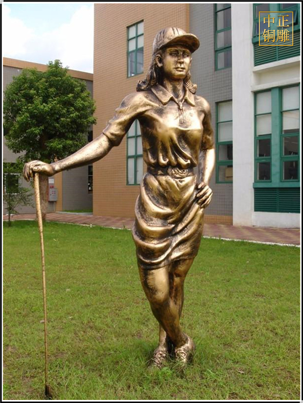 西方人物鑄銅雕塑
