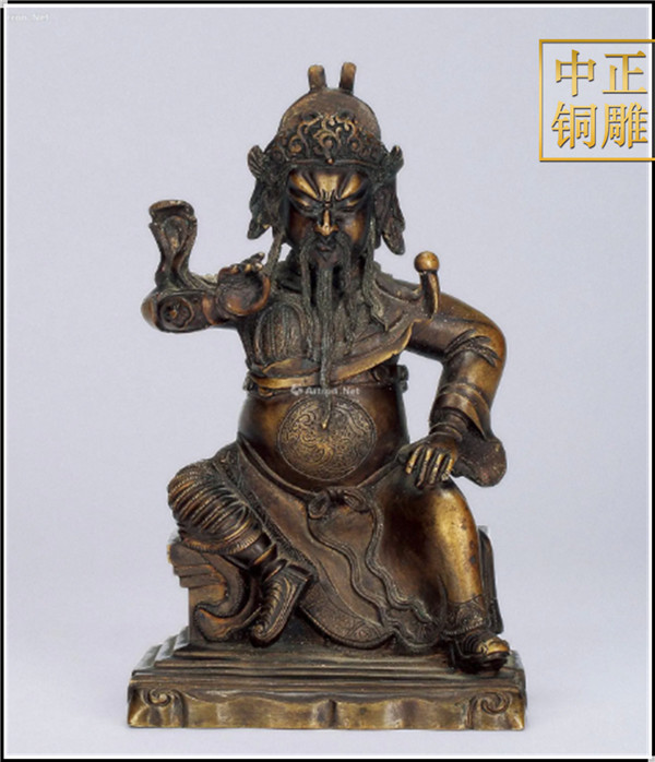 銅關(guān)公擺件