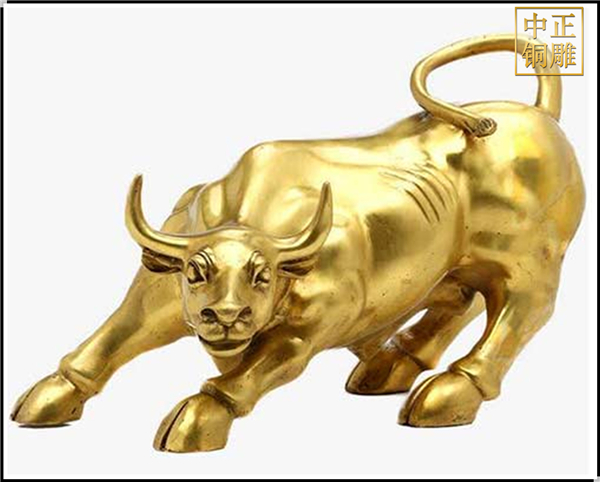 鎏金旺市銅牛