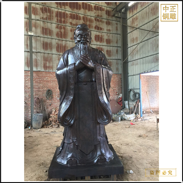 廠家供應(yīng)銅雕孔子像