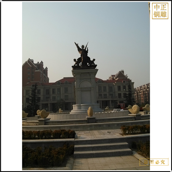 西式小區大型人物雕塑