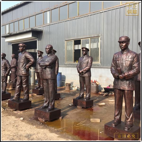 室外大型名人雕塑鑄造