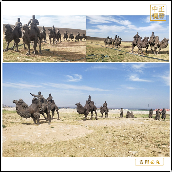 室外大型銅駱駝擺件