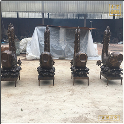 制作銅魚(yú)雕塑廠家