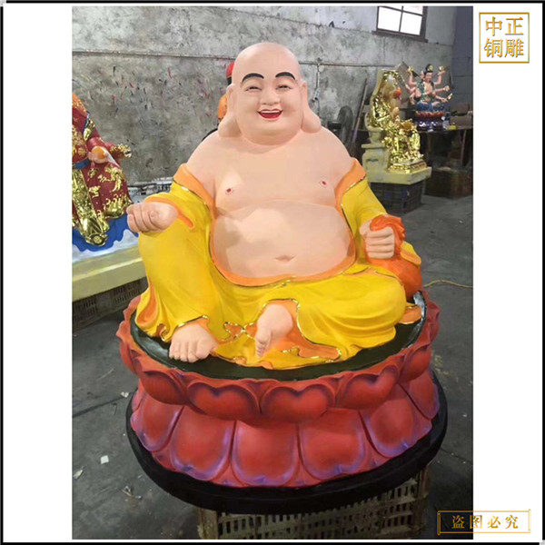 家居彌勒佛銅佛像