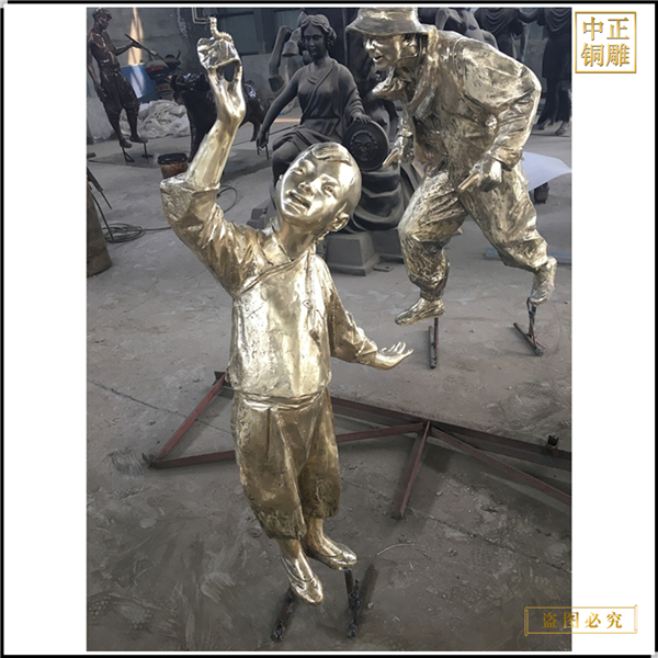 2小女孩人物銅雕塑.jpg 2小女孩人物銅雕塑.jpg