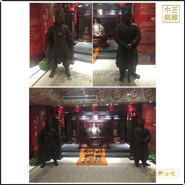 古代人物雕塑鑄造