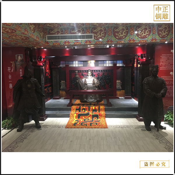 景區古代人物雕塑鑄造