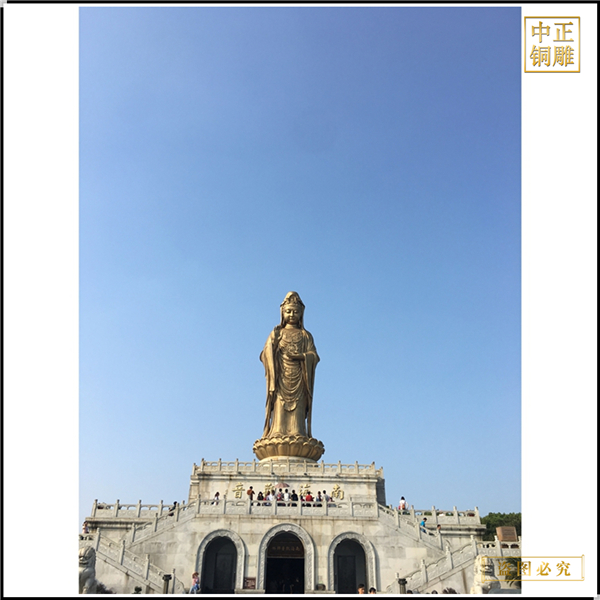 觀世音菩薩2.3米銅佛像鑄造