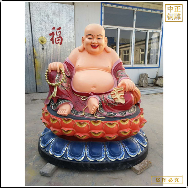 寺廟彌勒佛銅像鑄造廠