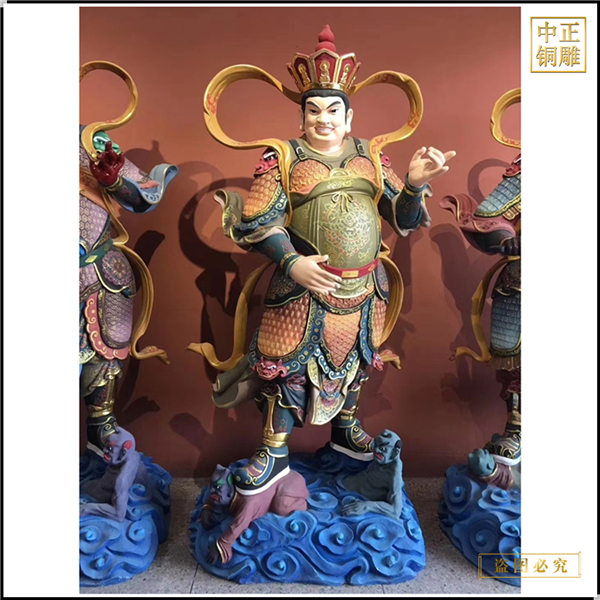 小型四大天王神像