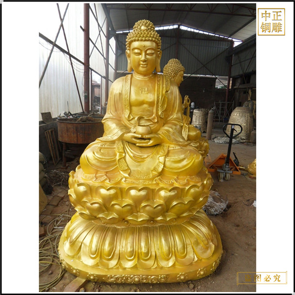 室外釋迦牟尼佛銅像