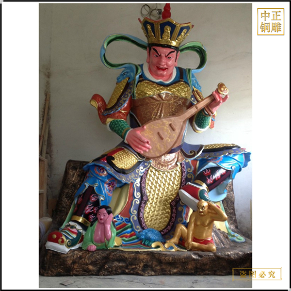 2米青銅四大天王佛像定制