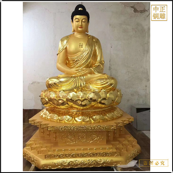 銅雕釋迦牟尼佛制作廠家