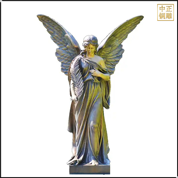 青銅天使人物銅雕塑
